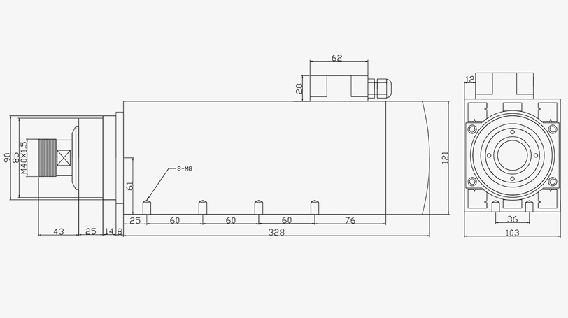 SL 方型风冷 7.5ER32