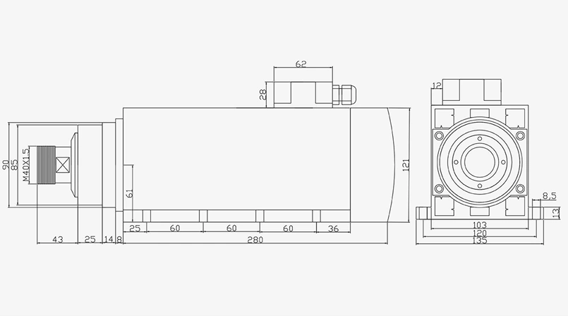 SL 方型风冷 6.0B ER32-241