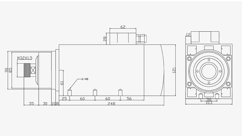 SL 方型风冷 4.5ER25